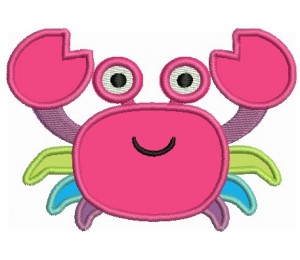 Stickmuster - Krabbe